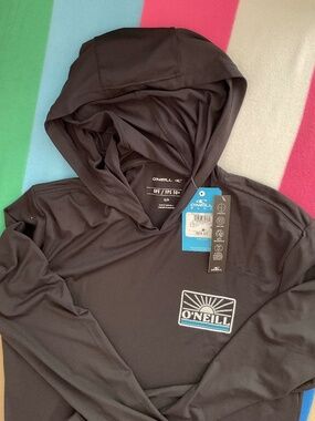 O’Neill M hooded Sunshirt, size S in black